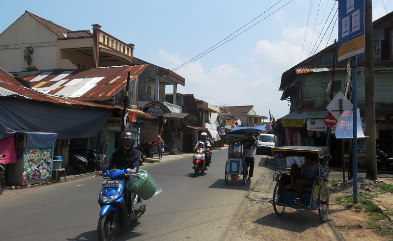 Krui town Lampung South Sumatra