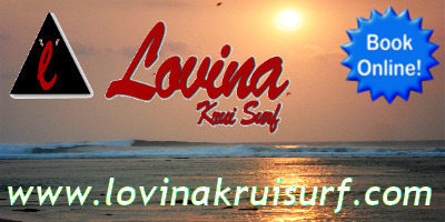 Lovina Krui Surf Camp bookings