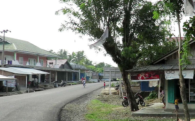 Surfing Ujung Bocur surf break Tanjung Setia