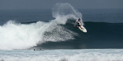 Surfing Ujung Bocur South Sumatra