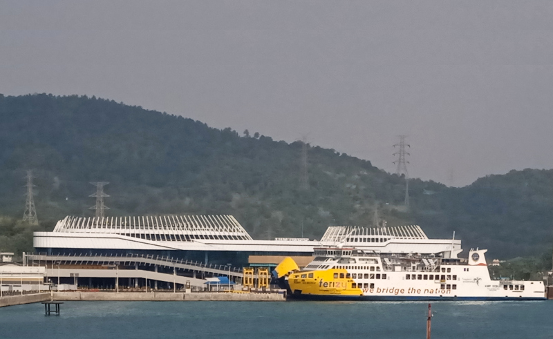 Executive ferry terminal Merak, Indonesia