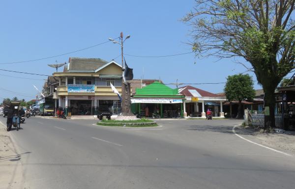 Krui town Pesisir Barat Sumatra