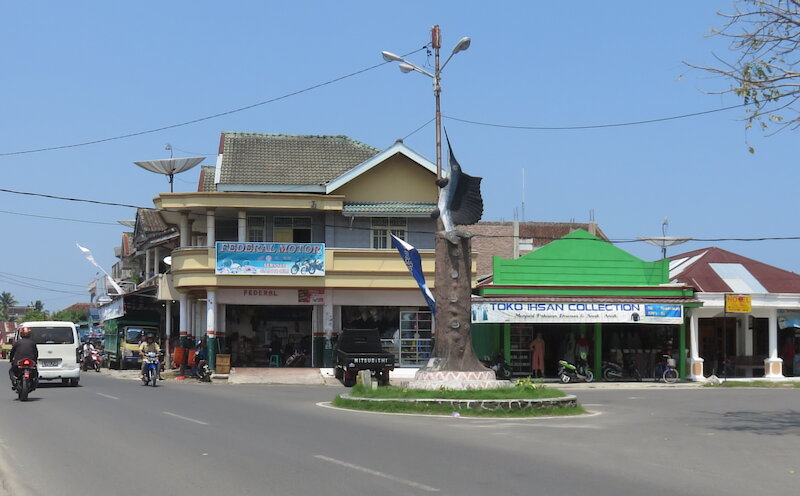 Krui town Marlin monument