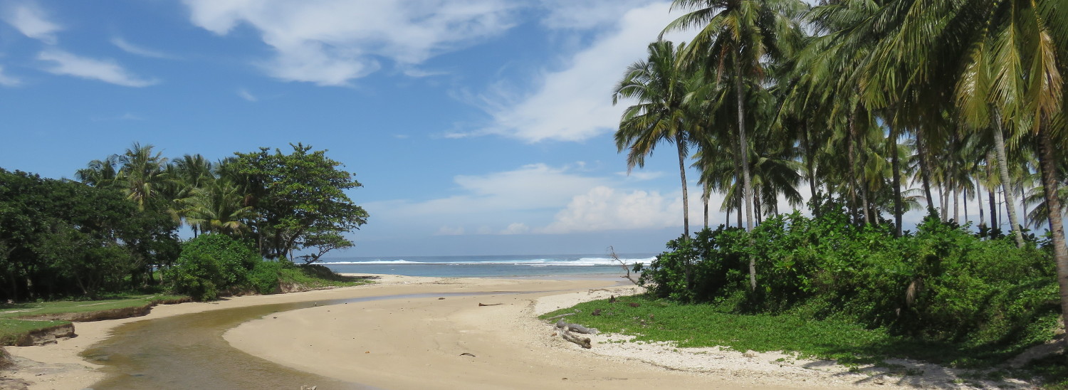 North Mandiri beach Lampung, Sumatra