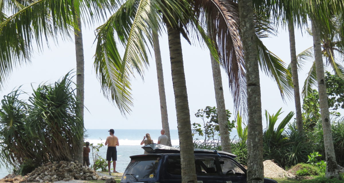 Surfers at Jimmy's Right, Penengahan