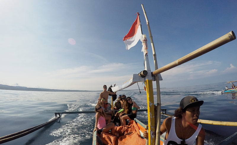 Boat trip to Banana Island