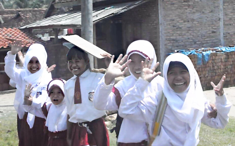 Children Tanjung Setia South Sumatra