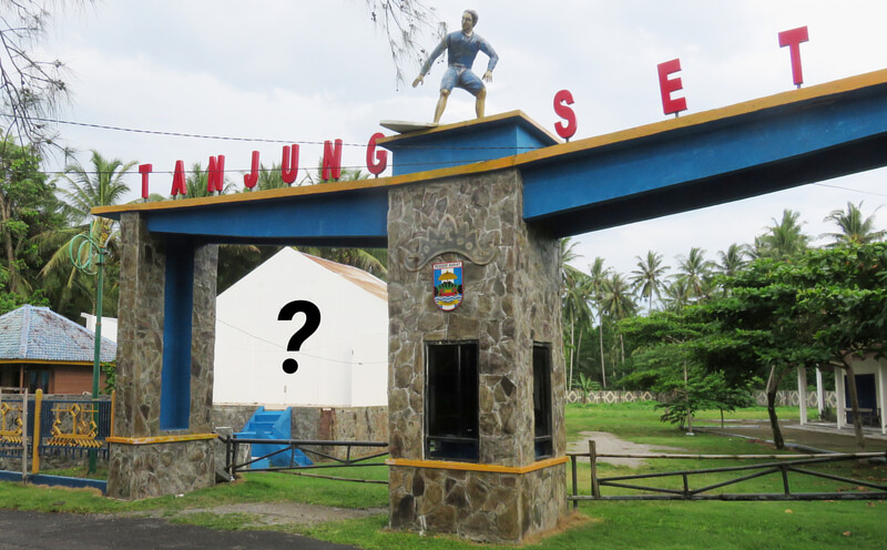 Stage at Tanjung Setia beach