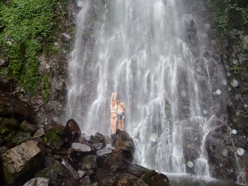 Waterfall in the Bukit Barisan National Park