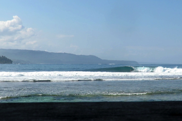 Jennys Right surf break Sumatra June 2023