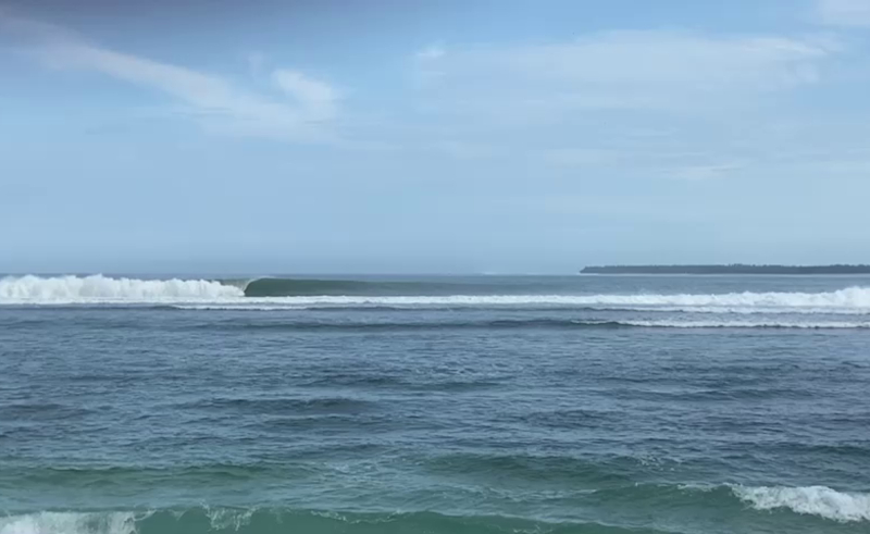 Jimmy's Left surf break Sumatra