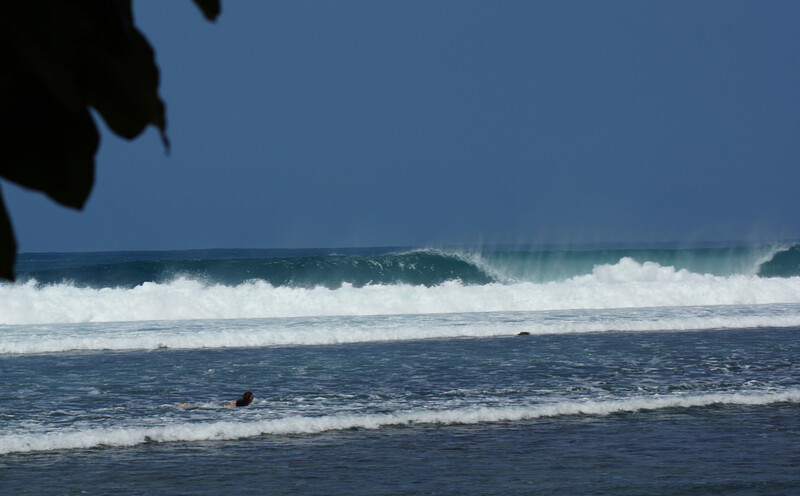 Jimmys Right surf break South Sumatra