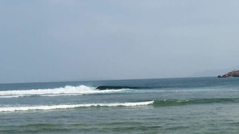 Krui Bowl surf break Sumatra