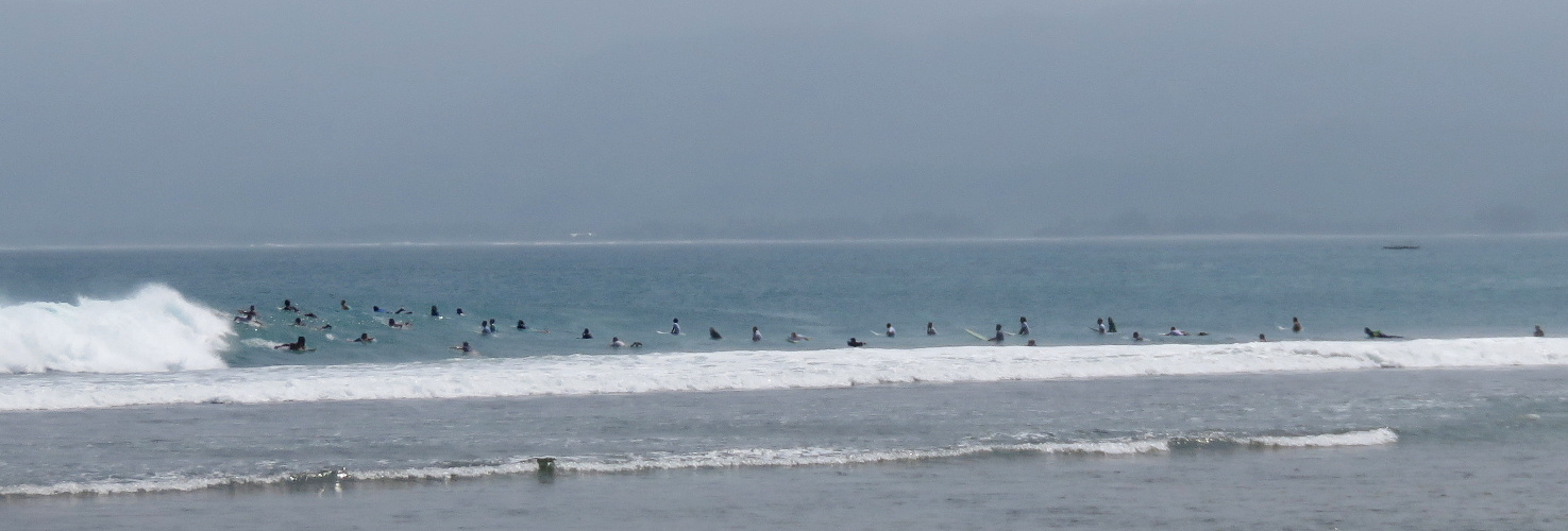 Surfing at Krui Left Pesisir Barat