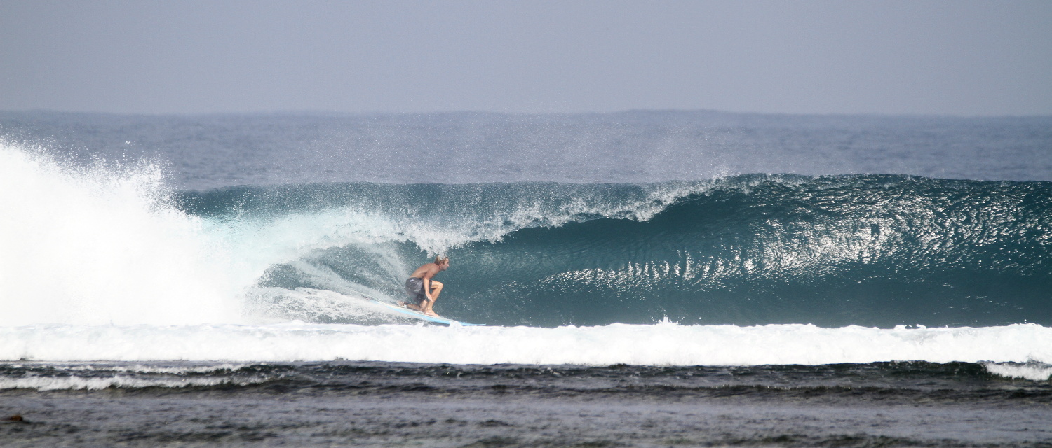 Krui Left surf break South Sumatra