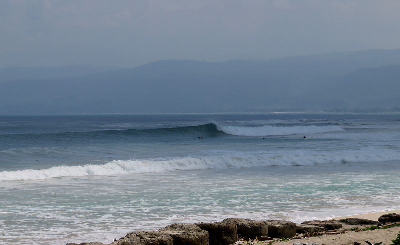 Krui Right surf break Sumatra