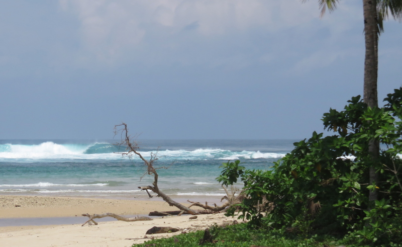 Lintik surf break South Sumatra