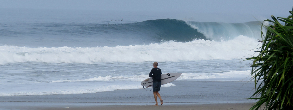 Mandiri Beach surf break South Sumatra