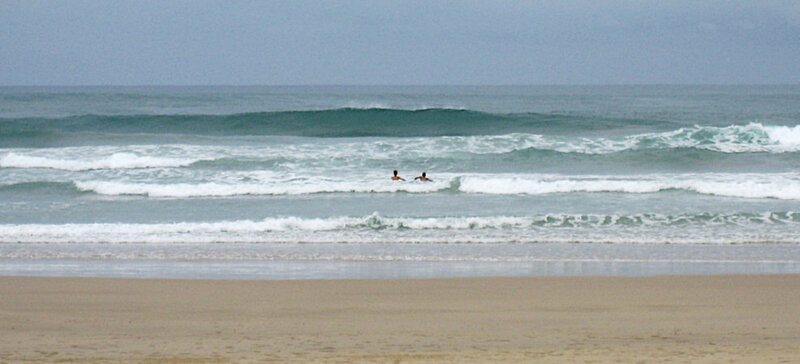Ngambur beach surf break South Sumatra