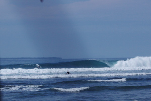Banana Island surf break Sumatra