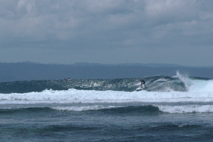 Thomas Passerini surfing Banana Island Right Sumatra