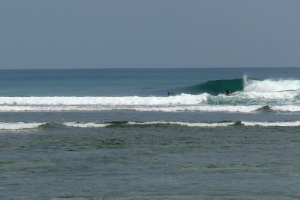 The Peak surf break Sumatra July 2017