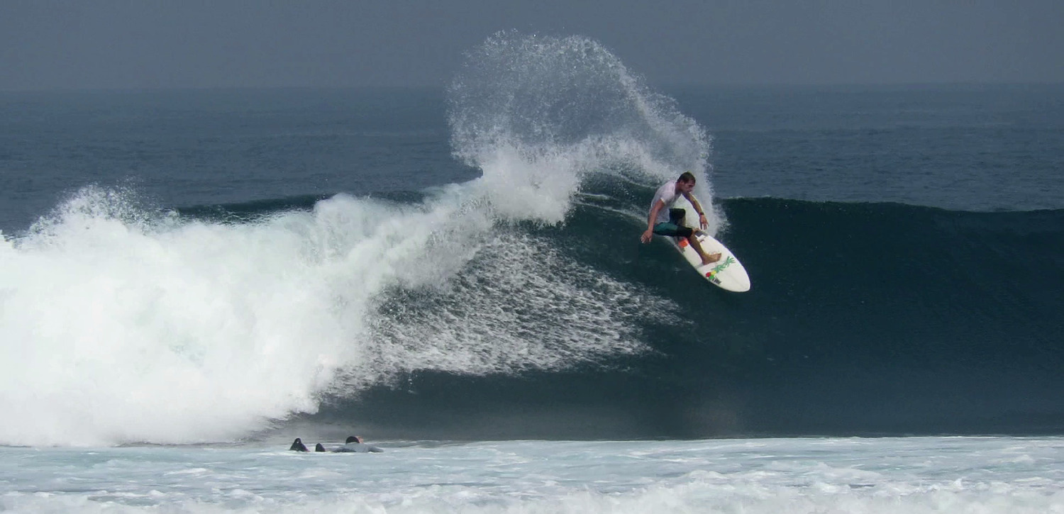 Ujung Bocur surf break South Sumatra