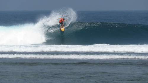 Ujung Bocur surf break Sumatra