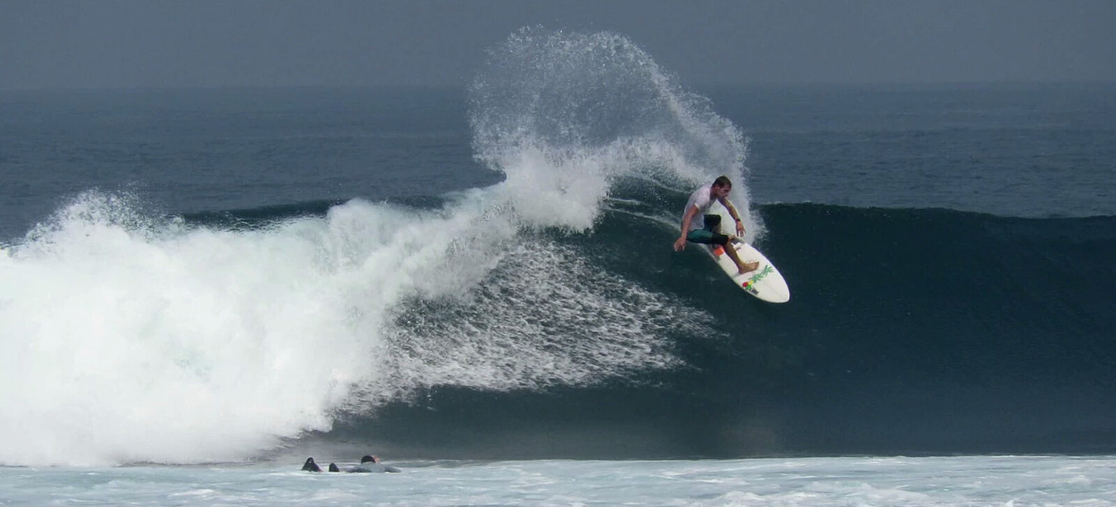 Small day at Ujung Bocur surf break