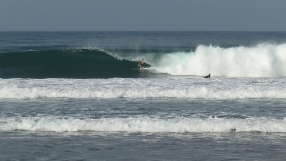 Surfing Mandiri Beach Aug 2017